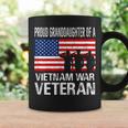 Proud Granddaughter Vietnam War Veteran Matching Grandfather Coffee Mug Gifts ideas