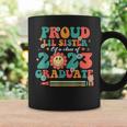 Proud Lil Sister Of A Class Of 2023 Graduate Senior 23 Retro Coffee Mug Gifts ideas