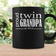 Proud Twin Grandpa Est 2019 Coffee Mug Gifts ideas