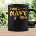 Proud Us Navy Mom American Military Family Mother Gift Coffee Mug Gifts ideas