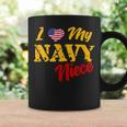 Proud Us Navy Niece American Military Family Aunt Uncle Coffee Mug Gifts ideas