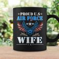 Proud Wife Us Air Force Veteran Day Military Family Coffee Mug Gifts ideas