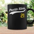 Puerto Rico Baseball 21 For Santurce Baseball Fans Coffee Mug Gifts ideas