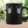Punk Rock Skull Hands Coffee Mug Gifts ideas