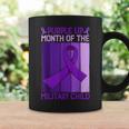 Purple Up Month Of The Military Child Month Ribbon Coffee Mug Gifts ideas