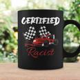 Racer Boost Speedster Certified Retro Racist Certified Race Coffee Mug Gifts ideas