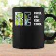 Recycle Reuse Renew Rethink Earthday 2023 Environment Coffee Mug Gifts ideas