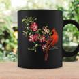 Red Cardinal Bird And Pink Flowering Dogwood Blossoms Coffee Mug Gifts ideas