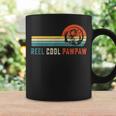 Reel Cool Pawpaw Fishing Dad Gifts Fathers Day Fisherman Coffee Mug Gifts ideas