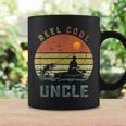 Reel Cool Uncle Fishing Dad Gifts Fathers Day Fisherman Coffee Mug Gifts ideas