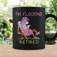 Retired Flamingo Lover Funny Retirement Party Coworker 2021 Coffee Mug Gifts ideas