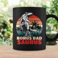Retro Bonus Dadsaurus Rex Funny Bonus Dad Saurus Dinosaur Coffee Mug Gifts ideas