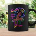 Retro Queens Are Born In June Birthday Black Women Coffee Mug Gifts ideas