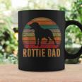 Retro Rottweiler Dad Gift Rott Dog Owner Pet Rottie Father Coffee Mug Gifts ideas
