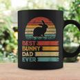 Retro Vintage Best Bunny Dad Ever Animals Lover Coffee Mug Gifts ideas