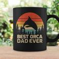 Retro Vintage Best Orca Dad Ever Father’S Day Long Sleeve Coffee Mug Gifts ideas