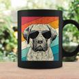Retro Vintage Bullmastiff With Sunglasses Dog Lovers Coffee Mug Gifts ideas