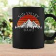 Retro Vintage Sun Valley Idaho Distressed Coffee Mug Gifts ideas