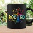 Rooted In Christ Faith Christian Jesus Lovers Men Women Coffee Mug Gifts ideas