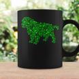 Saint Bernard Dog Shamrock Leaf St Patrick Day Coffee Mug Gifts ideas