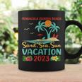 Sand Sea Sun Vacation 2023 Pensacola Florida Beach Coffee Mug Gifts ideas