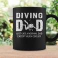 Scuba Diving Dad Like A Normal Dad Except Much Cooler Coffee Mug Gifts ideas