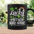 Shamrocks Lucky To Be A Mother Baby Nurse St Patricks Day Coffee Mug Gifts ideas