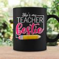 She Is My Teacher Bestie Couple Matching Outfit Apparel Coffee Mug Gifts ideas