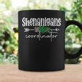 Shenanigans Coordinator Shamrock St Patricks Day Teacher Coffee Mug Gifts ideas