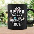 Sister Of The Birthday Boy Dog Lover Party Puppy Theme Coffee Mug Gifts ideas
