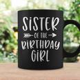Sister Of The Birthday Girl Sibling Birthday Party Coffee Mug Gifts ideas