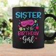 Sister Of The Birthday Girl Spa Party Nail Polish Makeup Coffee Mug Gifts ideas