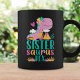Sister Saurus Rex Dinosaur Dino Design For Kids Coffee Mug Gifts ideas