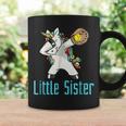 Softball Dabbing Unicorn Little Sister Sibling Coffee Mug Gifts ideas