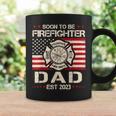 Soon To Be Firefighter Dad Proud Fireman New Dad Fathers Day Coffee Mug Gifts ideas