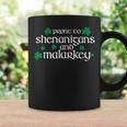 St Patricks Day Funny Prone To Shenanigans And Malarkey Coffee Mug Gifts ideas
