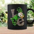 St Patricks Day Love Gnomes Shamrock Horseshoe Irish Gnome Coffee Mug Gifts ideas
