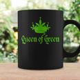 St Patricks Marijuana Queen Of Green Weed Cannabis Coffee Mug Gifts ideas