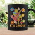 Stay Groovy Frog Hippie Coffee Mug Gifts ideas