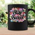 Stay Sweet Heart Candy Heart Love Happy Valentines Day Coffee Mug Gifts ideas