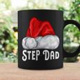 Step Dad Claus Christmas Lights Pajama Family Matching Coffee Mug Gifts ideas