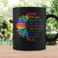 Sunflower Dear Person Behind Me The World Is A Better Place Coffee Mug Gifts ideas