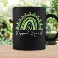 Support Squad Mental Health Awareness Rainbow Green Ribbon Coffee Mug Gifts ideas