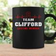 Team Clifford Lifetime Member Surname Clifford Name Coffee Mug Gifts ideas