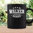 Team Walker Lifetime Member Gift Proud Family Surname Coffee Mug Gifts ideas