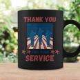 Thank You For Your Service Us Flag Veterans Day Coffee Mug Gifts ideas