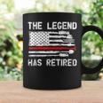 The Legend Has Retired Firefighter Retirement Happy Party Coffee Mug Gifts ideas