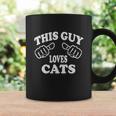 This Guy Loves Cats Coffee Mug Gifts ideas