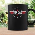 Top Dad Men Vintage Top Dad Top Movie Gun Jet Coffee Mug Gifts ideas