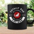 Totally Rad Cat Dad Fathers Day Gift For Mens Coffee Mug Gifts ideas